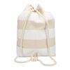 Florida 270 g/m² GRS recycled sailor duffel bag 15L White