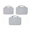 Jet GRS recycled packing cubes - set of 3 Grey
