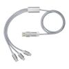 Versatile 5-in-1 charging cable Standard | Silver | No Branding | not available | not available