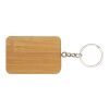 Reel 6-in-1 retractable bamboo key ring charging cable Standard | Natural | No Branding | not available | not available