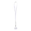 Franz recycled plastic smartphone lanyard with built-in data sync and 65W fast charge 5-in-1 cable Standard | white | No Branding | not available | not available | not available