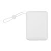 Acrux 10.000 mAh 35W tablet power bank with built in Type-C cable - made from recycled plastic Standard | White | No Branding | not available | not available