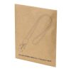Ion 65W 5-in-1 recycled plastic lanyard charging cable White