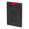 SMART RCS magnetic RFID card holder Red