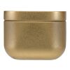 Tindra square tin candle with vanilla aroma Gold