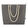 Panama GRS recycled beach cooler tote bag with cord handles Standard | Grey | No Branding | not available | not available