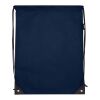 Evergreen GRS recycled non-woven drawstring bag 5L Standard | Heather navy | not available | No Branding | not available | not available | not available
