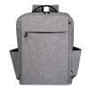 Libra 15” GRS recycled laptop backpack 15L Standard | Heather grey | not available | No Branding | not available | not available | not available