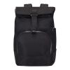 Rhine 15” GRS recycled rolltop backpack 18L Standard | Black | No Branding | not available | not available | not available