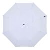 Agnes 21" foldable auto open RPET umbrella White
