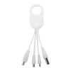 Troup 4-in-1 charging cable with type-C tip Standard | White | Not applicable | No Branding | not available | not available | not available