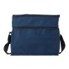 Oslo 2-zippered compartments cooler bag Standard | Deep blue | not available | No Branding | not available | not available | not available