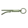 Tubyard lanyard with recycled plastic tube Olive | No Branding | not available | not available