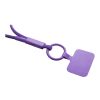 Tubyard lanyard phone holder with recycled plastic tube Purple | No Branding | not available | not available