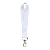 Mini sublimation lanyard - both sides White | 15mm | No Branding | not available | not available