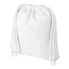 Cal sublimation drawstring bag white-white | No Branding | not available | not available