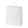 Kraft 80-90 g/m2 paper bag with twisted handles - 32 x 17 x 39 cm White | No Branding | not available | not available