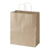 Kraft 80-90 g/m2 paper bag with twisted handles - 32 x 17 x 39 cm Kraft brown | No Branding | not available | not available