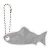 RFX™ H-12 fish reflective PVC hanger White | No Branding | not available | not available