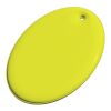 Reflective hanger oval Neon yellow | No Branding | not available | not available