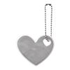 RFX™ H-12 heart reflective PVC hanger White | No Branding | not available | not available