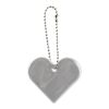 RFX™ H-16 heart reflective PVC hanger White | No Branding | not available | not available