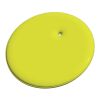 RFX™ round reflective PVC hanger Neon yellow | No Branding | not available | not available