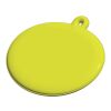 RFX oval reflective tag Neon yellow | not available | No Branding | not available | not available