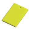RFX™ rectangular reflective TPU hanger large Neon yellow | No Branding | not available | not available