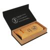 SCX.design W26 10W wooden wireless charging phone stand with light-up logo Brown | No Branding | not available | not available