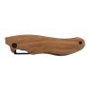 SCX.design T33 foldable olive wood knife Brown