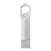 Type C carabiner USB 3.0 Silver | No Branding | not available | not available | 32 GB