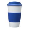 Americano® 350 ml insulated tumbler with grip White-Mid blue | not available | No Branding | not available | not available