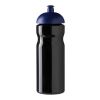 H2O Active® Base 650 ml dome lid sport bottle Solid black-Blue | No Branding | not available | not available