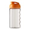 H2O Active® Bop 500 ml flip lid sport bottle Transparent-Orange | Not applicable | No Branding | not available | not available
