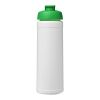Baseline Plus 750 ml flip-lid sport bottle White-Green | not available | No Branding | not available | not available