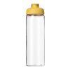 H2O Active® Vibe 850 ml flip lid sport bottle Transparent-Yellow | No Branding | not available | not available