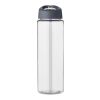 H2O Active® Vibe 850 ml spout lid sport bottle Transparent-Storm grey | not available | No Branding | not available | not available