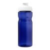 H2O Active® Eco Base 650 ml flip lid sport bottle Blue-White | No Branding | not available | not available