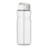 H2O Active® Eco Base 650 ml spout lid sport bottle White-Transparent clear | not available | No Branding | not available | not available