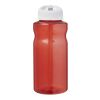 H2O Active® Eco Big Base 1 litre spout lid sport bottle Red-White | No Branding | not available | not available