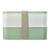 MIYO Renew double layer lunch box Ivory white-Seaglass green-Pebble grey | Not applicable | No Branding | not available | not available