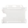 Vega recycled plastic card holder Frosted white | No Branding | not available | not available