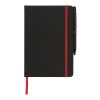 Noir Edge medium notebook Solid black-Red | No Branding | not available | not available