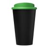Americano ECO 350 ml recycled tumbler Solid black-Green | not available | No Branding | not available | not available