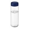 H2O Active® Vibe 850 ml screw cap water bottle White-Blue | not available | No Branding | not available | not available