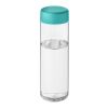 H2O Active® Vibe 850 ml screw cap water bottle Transparent-Aqua blue | No Branding | not available | not available
