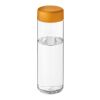 H2O Active® Vibe 850 ml screw cap water bottle White-Orange | not available | No Branding | not available | not available