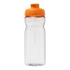 H2O Active® Base Tritan™ 650 ml flip lid sport bottle Transparent-Orange | No Branding | not available | not available