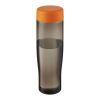 H2O Active® Eco Tempo 700 ml screw cap water bottle Orange-Charcoal | not available | No Branding | not available | not available